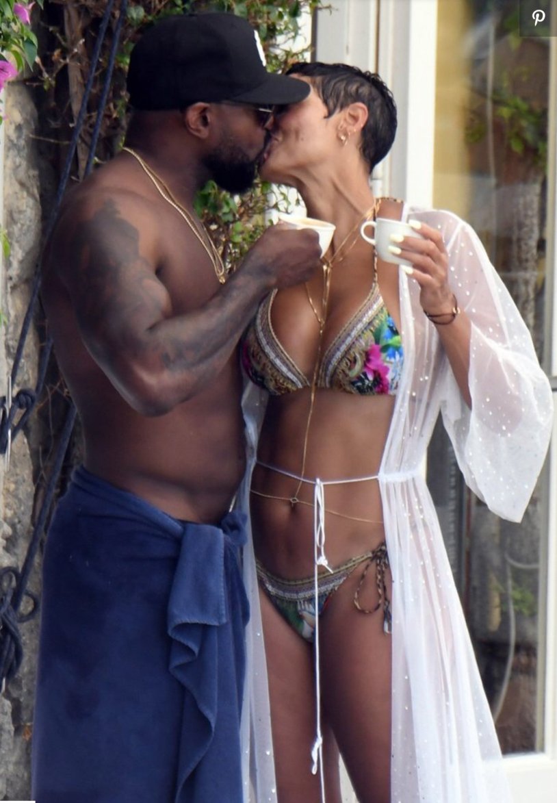 Nicole Mitchell and Eddie Murphy