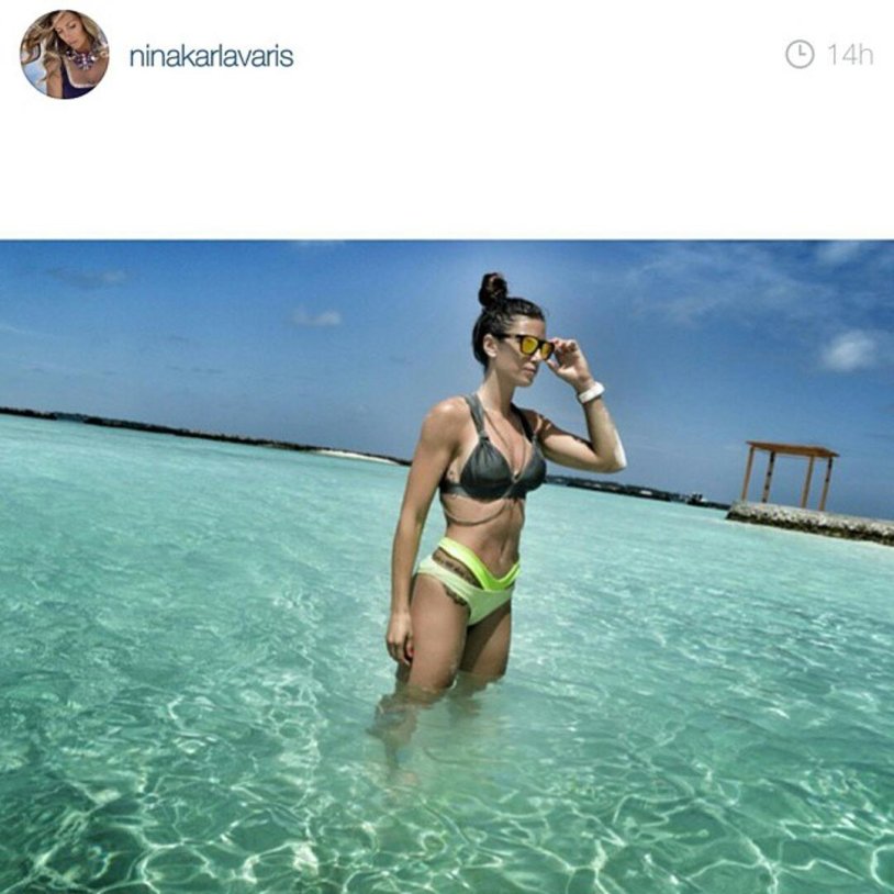 Ivanna Brzezinskaya in a swimsuit