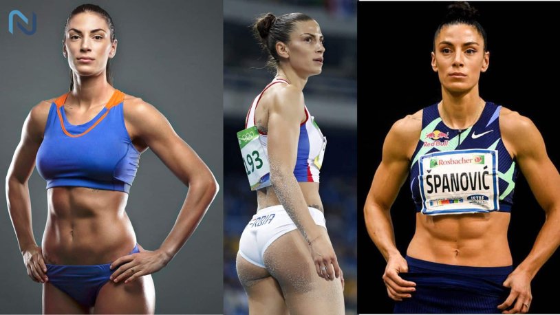 Ivana Spanovic in a swimsuit