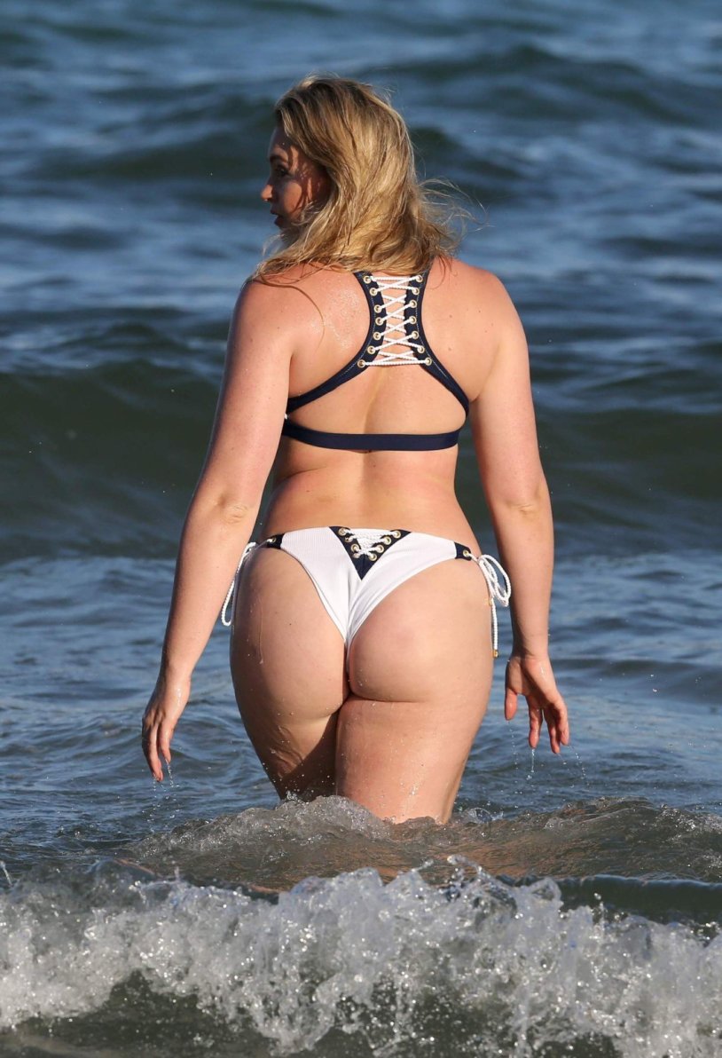Iskra Arabella Lawrence in a bikini