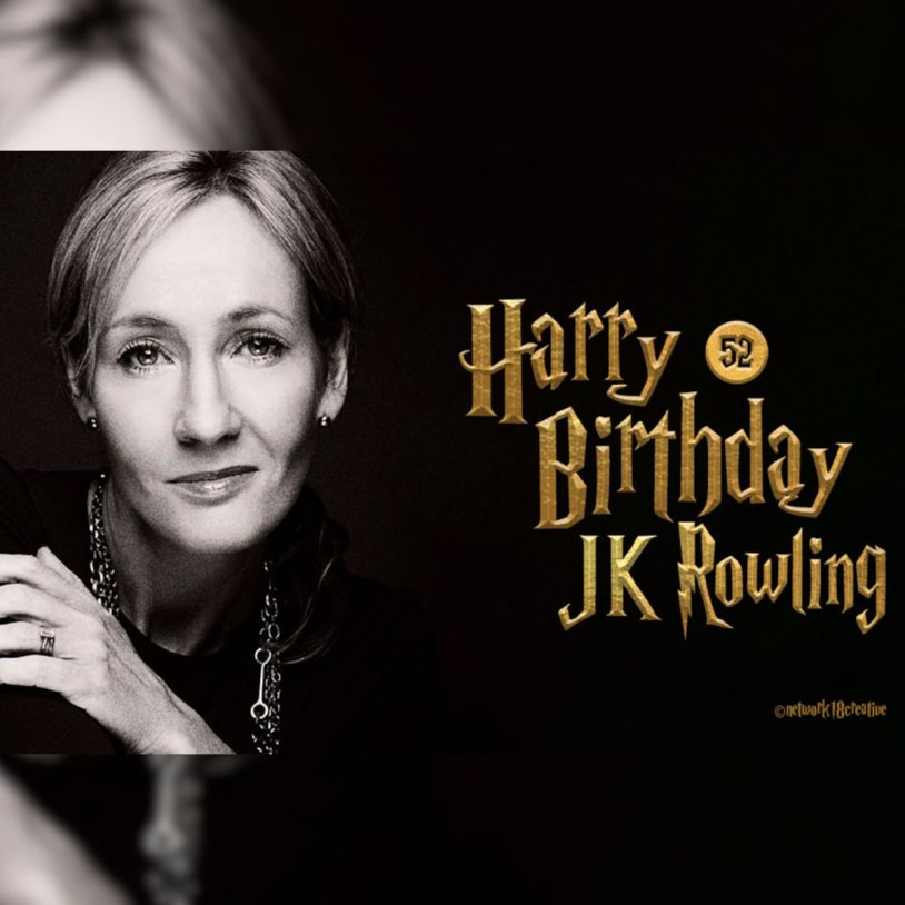 Joan Rowling's birthday