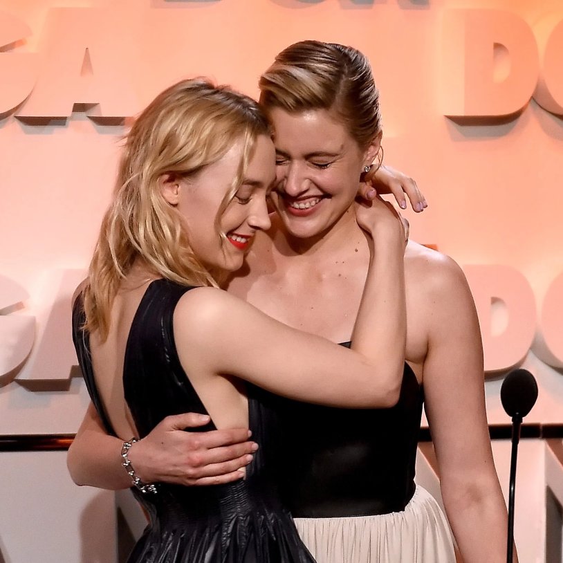 Greta Gerwig and Sirsha Ronan