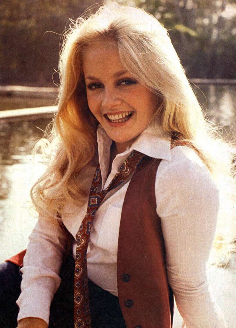 Charlene Tilton in a swimsuit