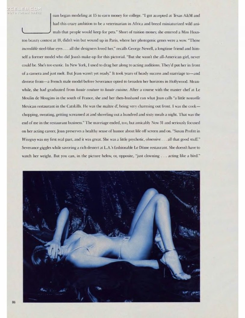 Joan Severurans Playboy 1990
