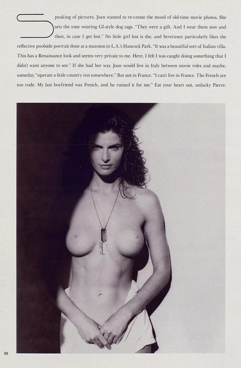 Joan Severurans Playboy 1990