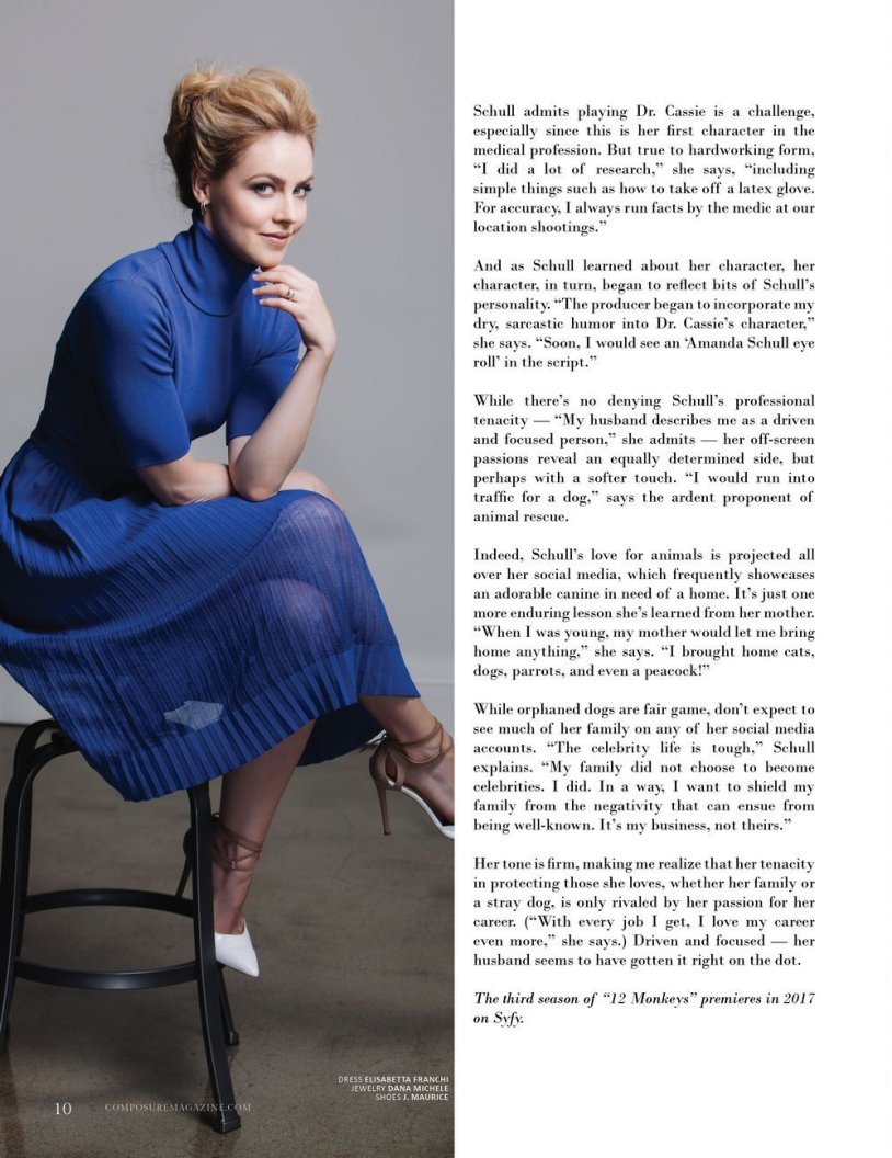 Amanda Schull's legs