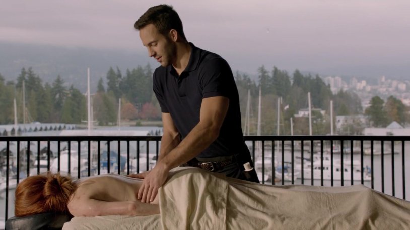 Naked in feature films