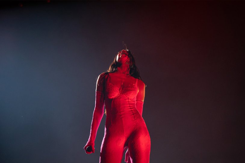 Wallpaper Naked Dua Lipa Naked