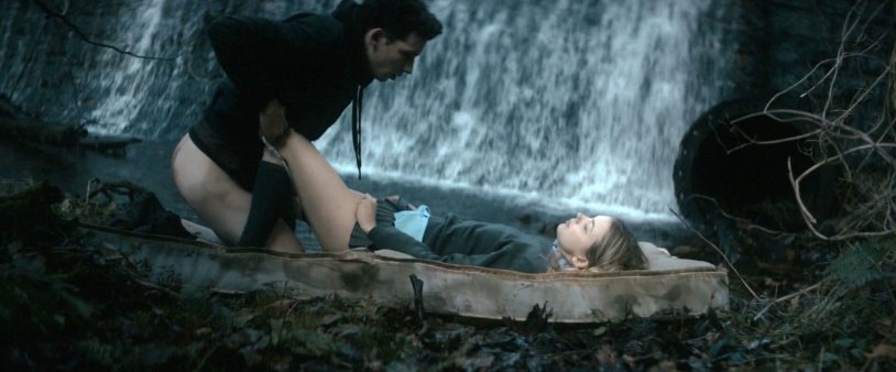 Hannah Murray in a swimsuit