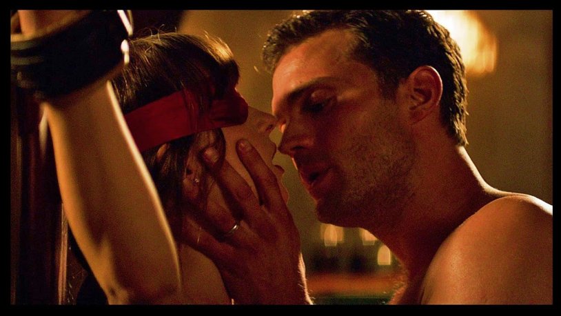 Red room 50 shades of Christian and Anastacia