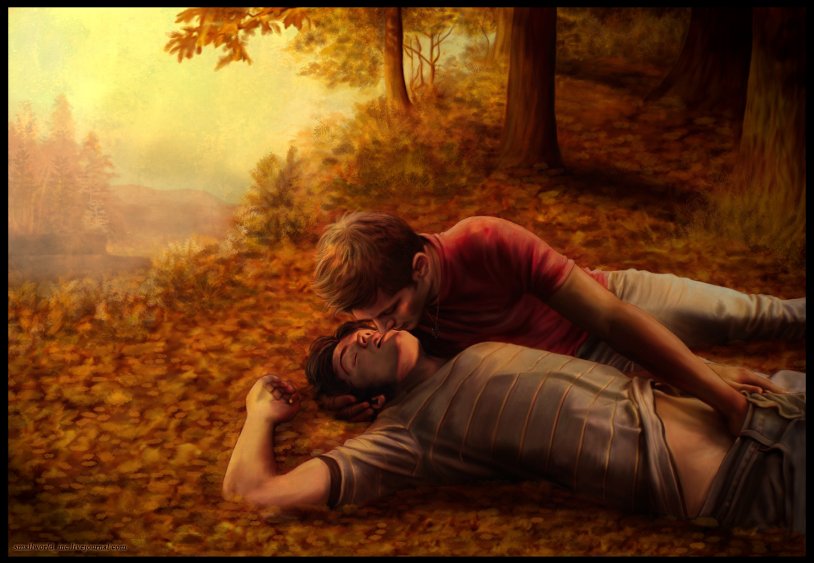 Dean and Sam Vincest Kiss