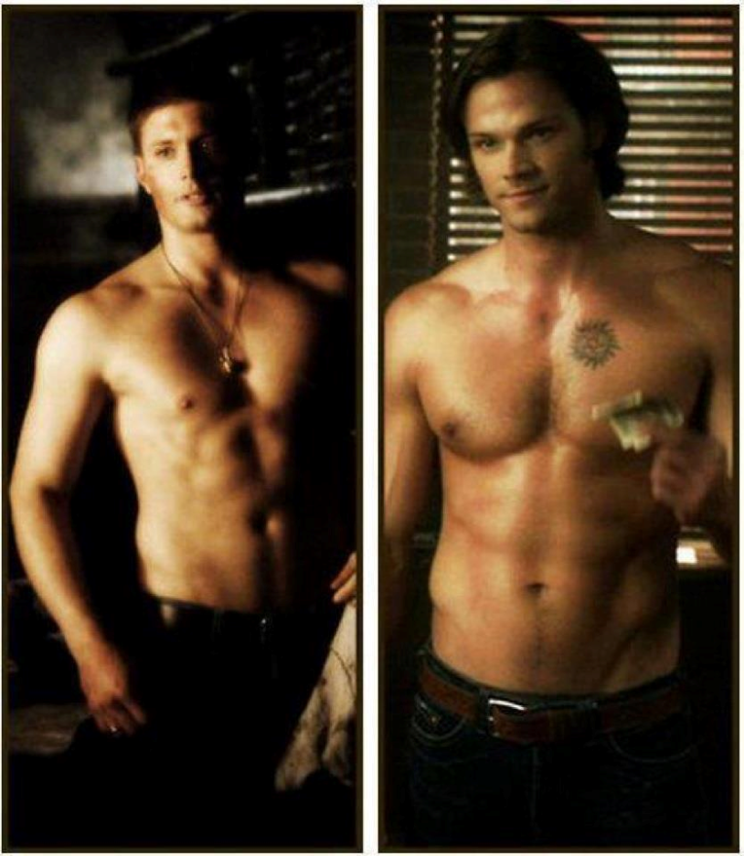 Jensen Ackles in his youth torso