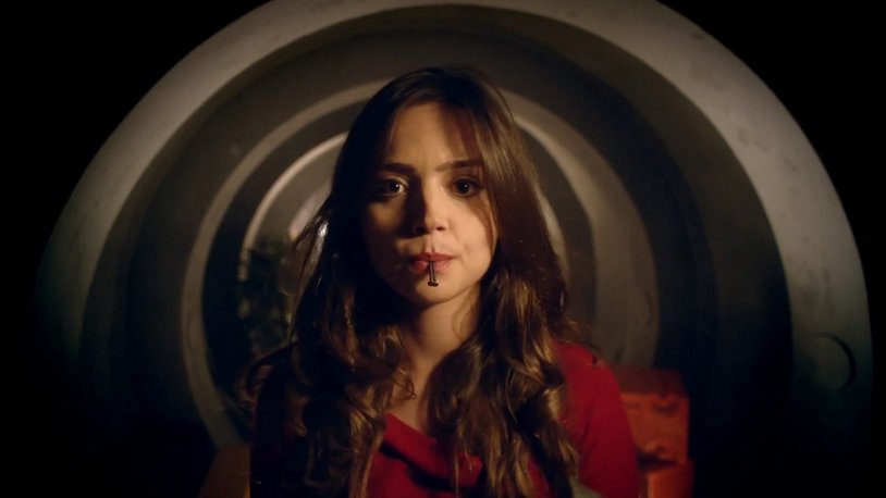 Clara Oswald in a swimsuit