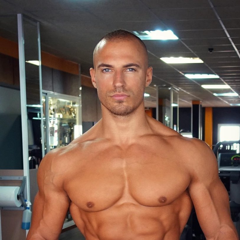 The normal shape of a man