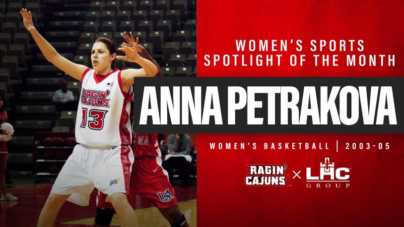 Russian basketball player Anna Petrakova