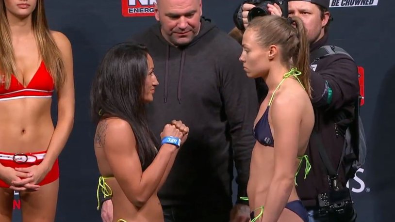 Pat Berry and Rose Namayunas