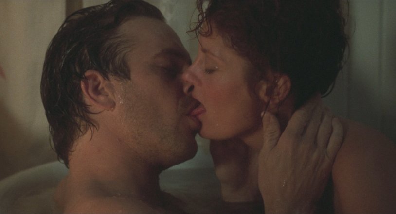 Mickey Rourke and Carrie Otis Wild orchid