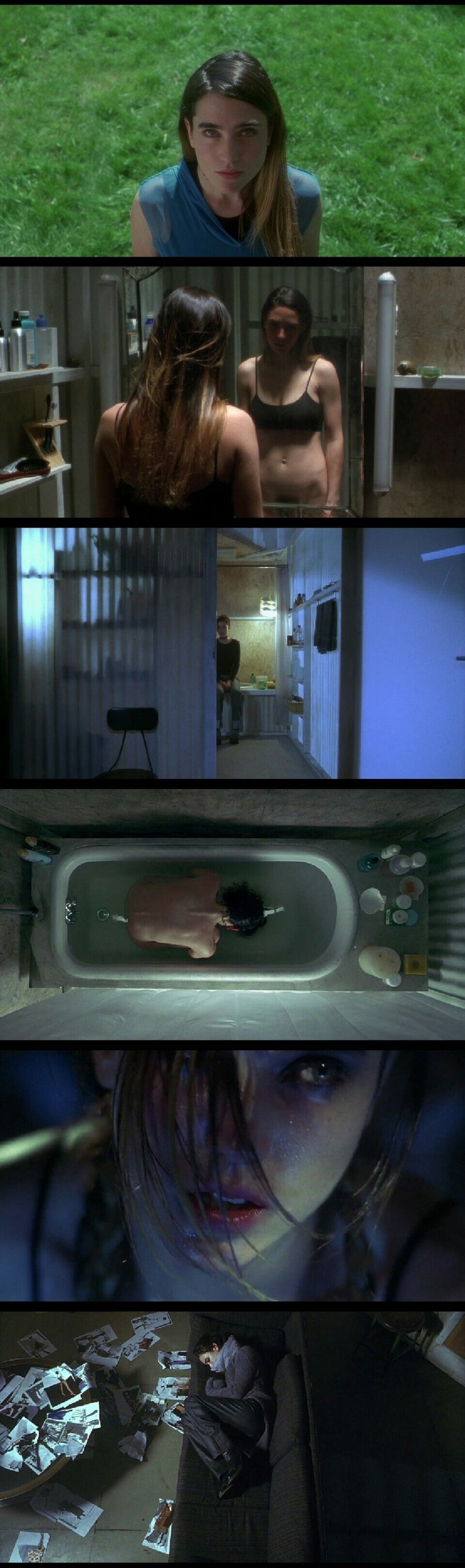 Jennifer Connelli in the film Requiem for a dream