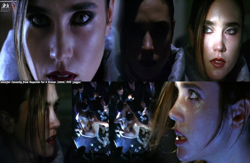Jennifer Connelli in the Requiem for a dream hot