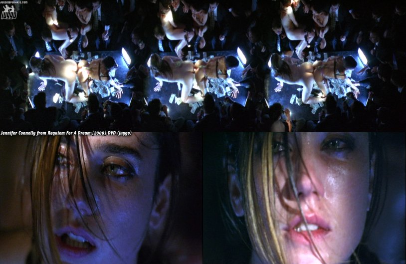 Jennifer Connelli Requiem for a dream scene