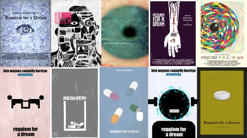 Requiem for a dream drawings