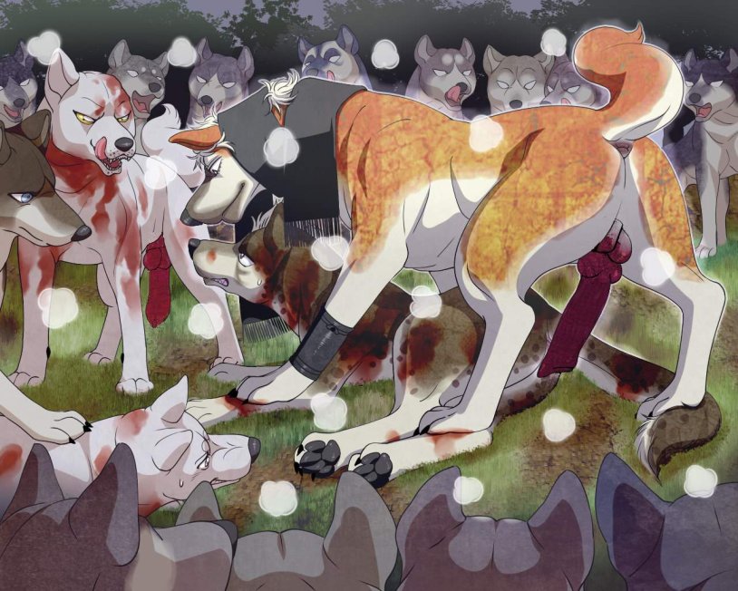 Henri Akita naked cums