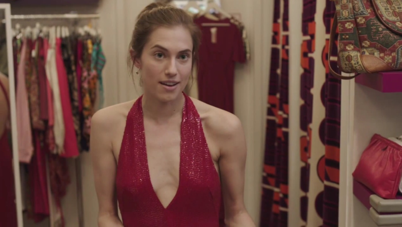 Ellison Williams in underwear