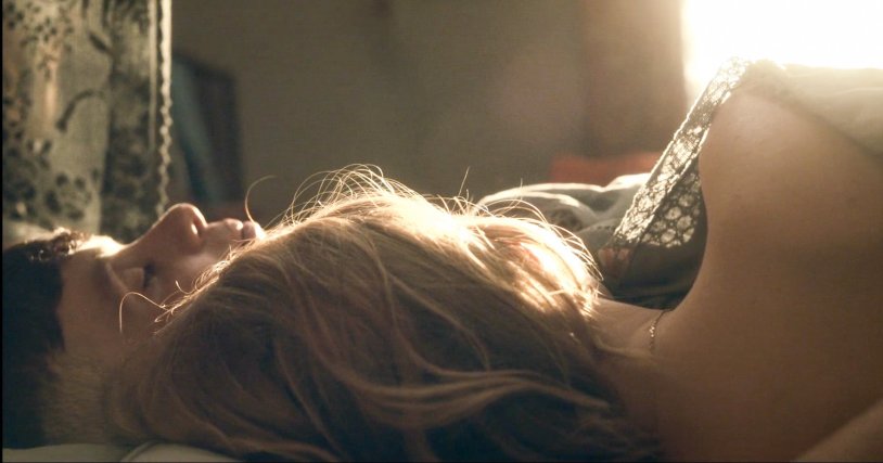 Annabell Wallis with Thomas Shelby