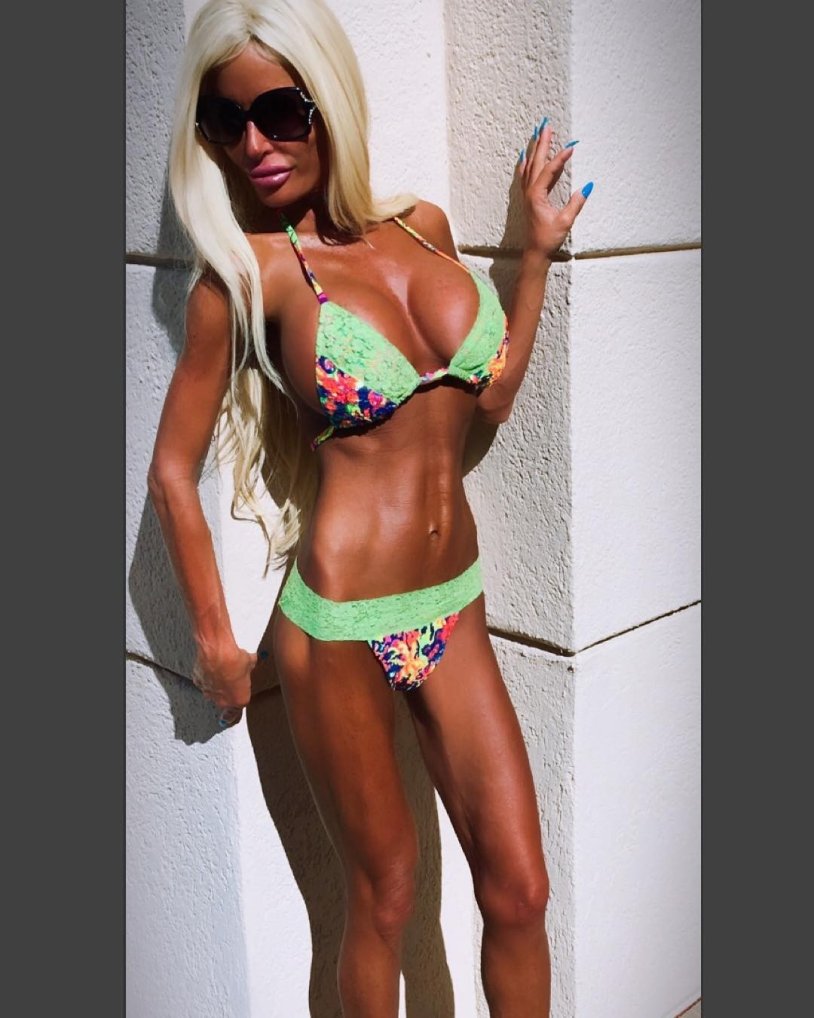 Naked blondes in bed