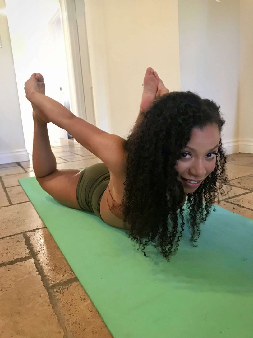 Shalita Grant in a swimsuit