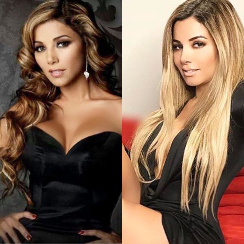 Actress Eshinda Nunez in a swimsuit