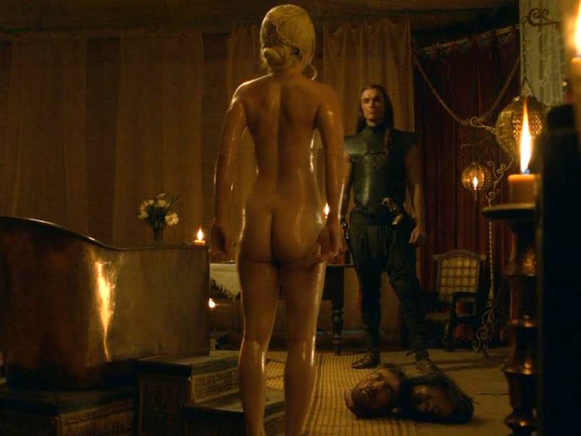 Naked Clark in the Game of Thrones