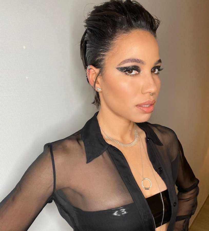 Alexis Fawx in the army