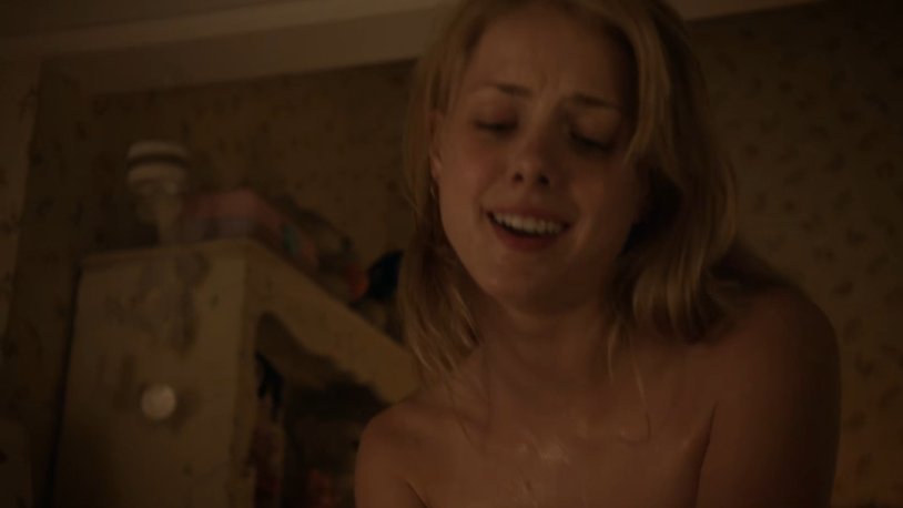 Naked Laura Wiggins from the series shameless