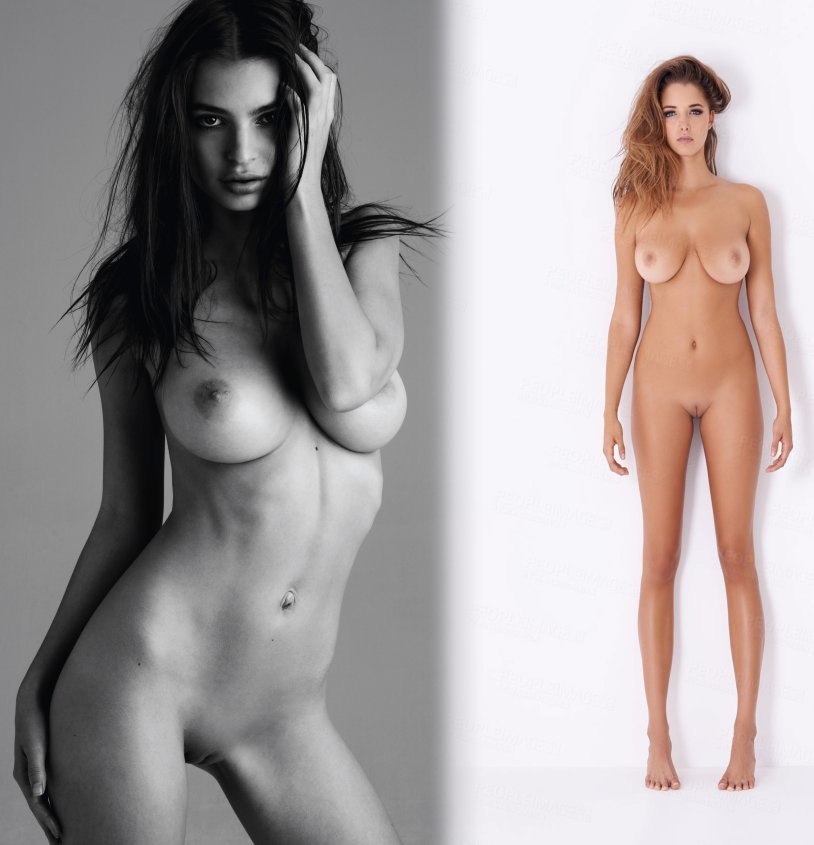 Naked actress Emily Holmes