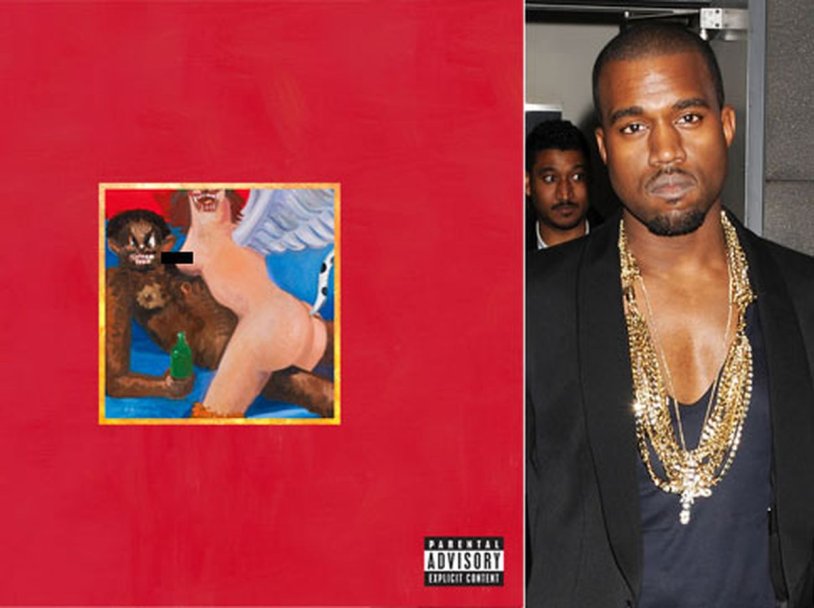 Kanye West My Beautiful Dark Twisted Fantasy Cover
