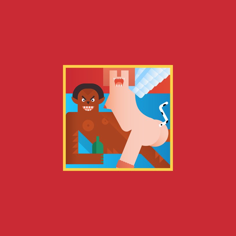 Kenie West and Kim Kardashian merged video