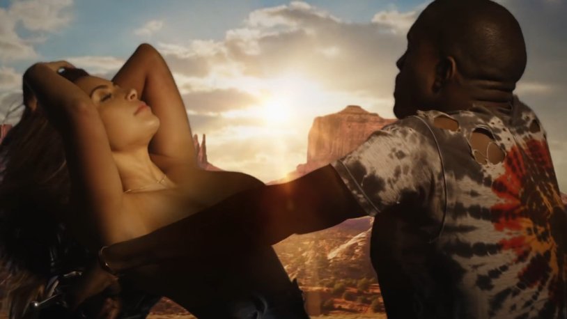 Kim Kardashian fucks with a black man