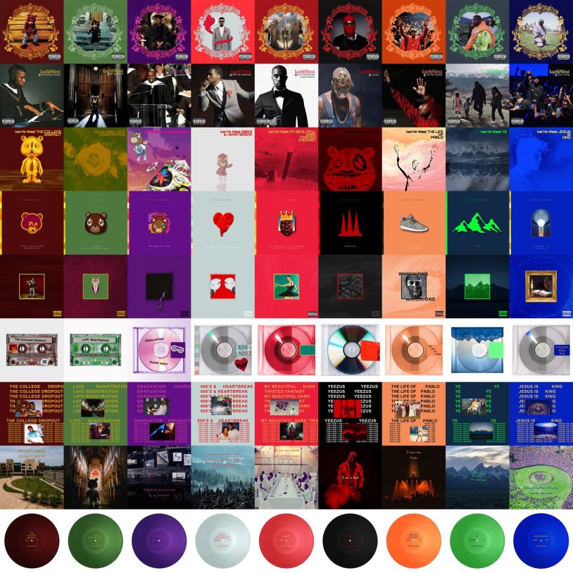 DONDA KANYE WEST album cover