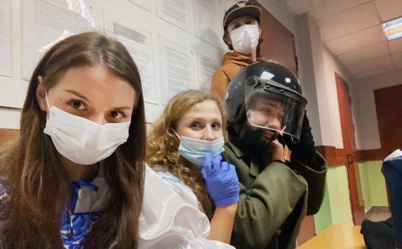 Maria Alekhina Home arrest