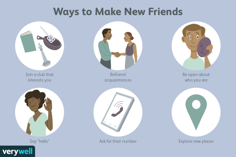 Make new friends