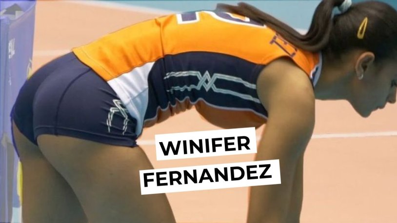 21-year-old Dominican volleyball player Winifer Fernandez