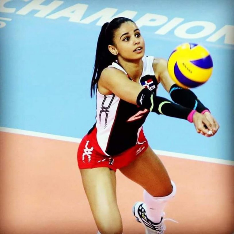 Volleyball player Fernandez Dominican Republic