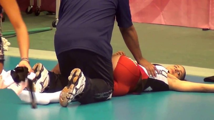 Dominican volleyball player Vinifer Fernandez