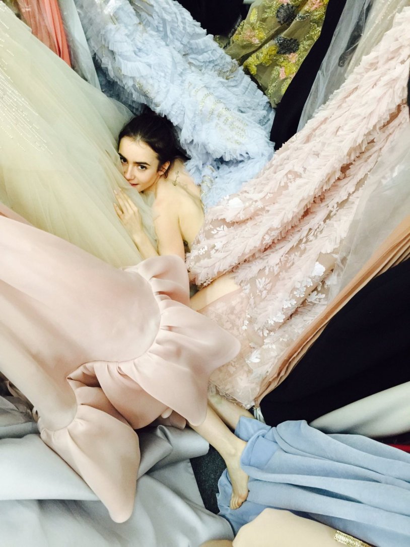 Lily Collins on Instagram