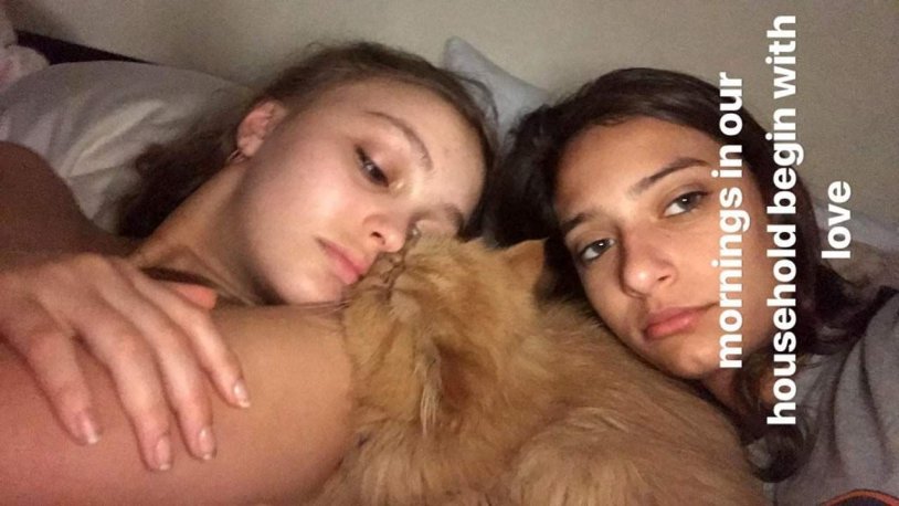 Lily-Rose Melody Depp Naked