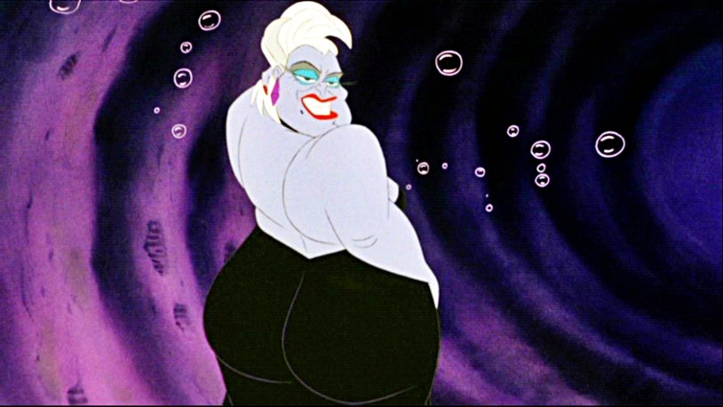 The woman leaned in the store