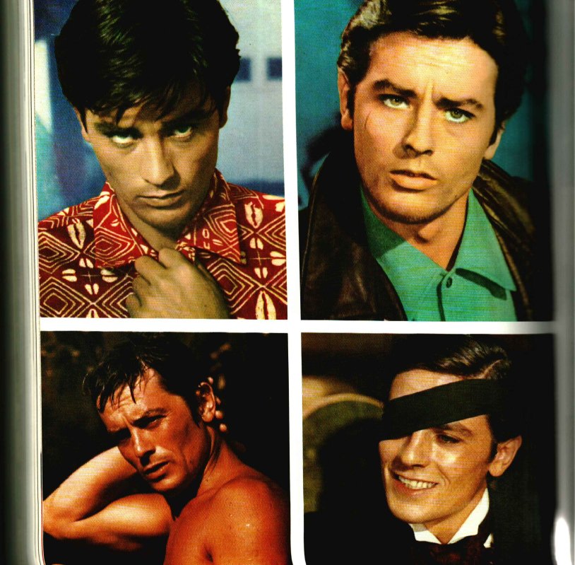 Clint Eastwood and Alain Delon