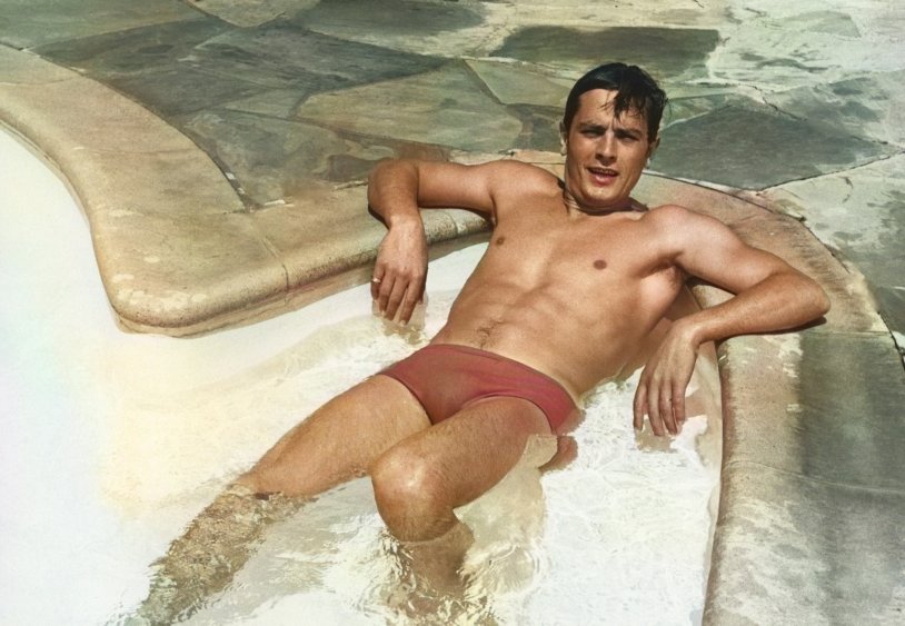 Alain Delon and Ann Margaret