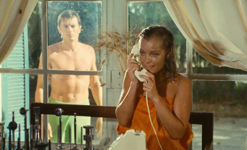 Alain Delon bed scenes